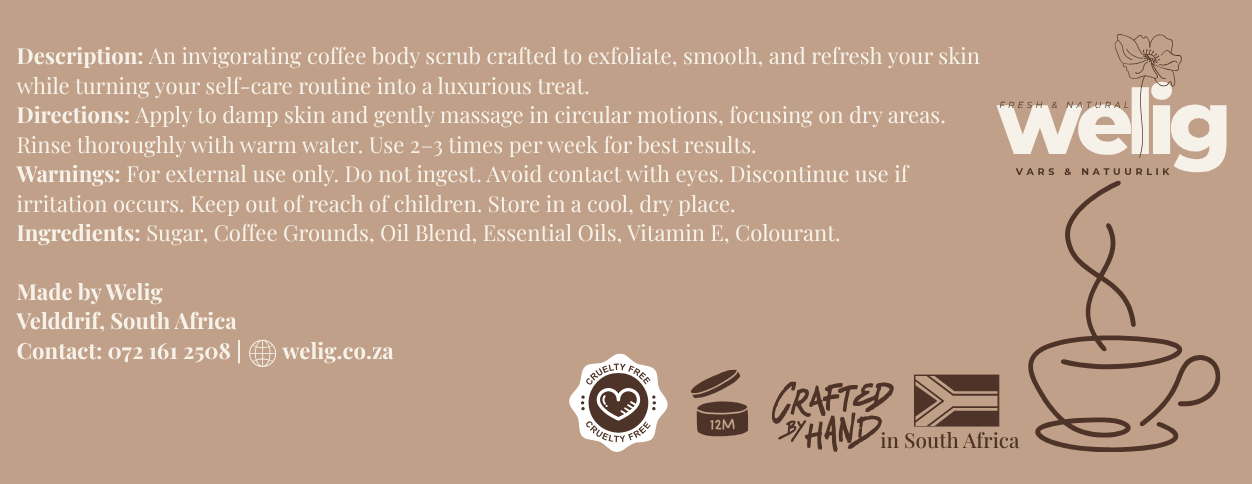 Wake Me Up Coffee Body Scrub