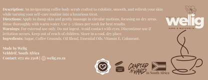 Wake Me Up Coffee Body Scrub