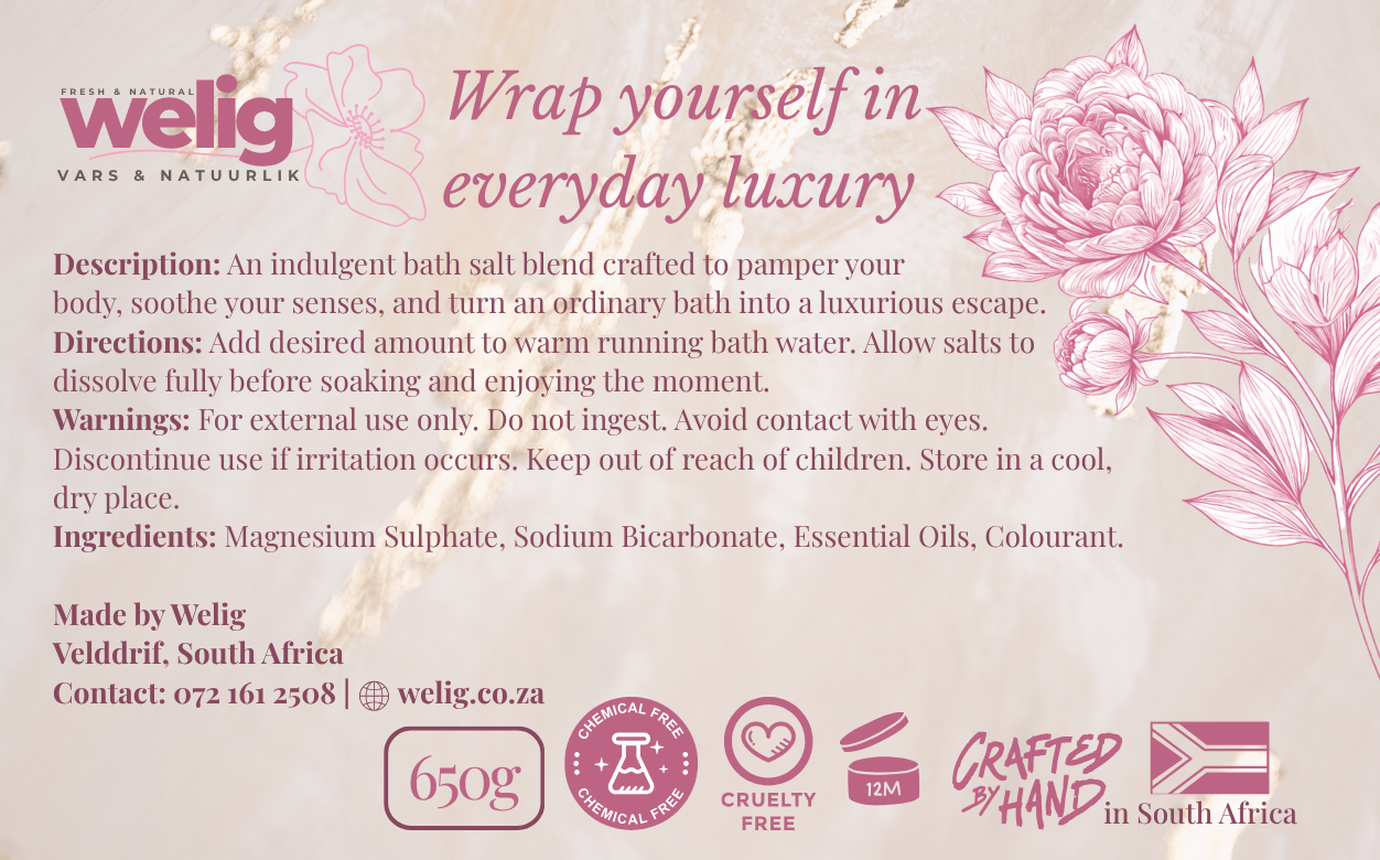 Luxury Bliss Bath Salts