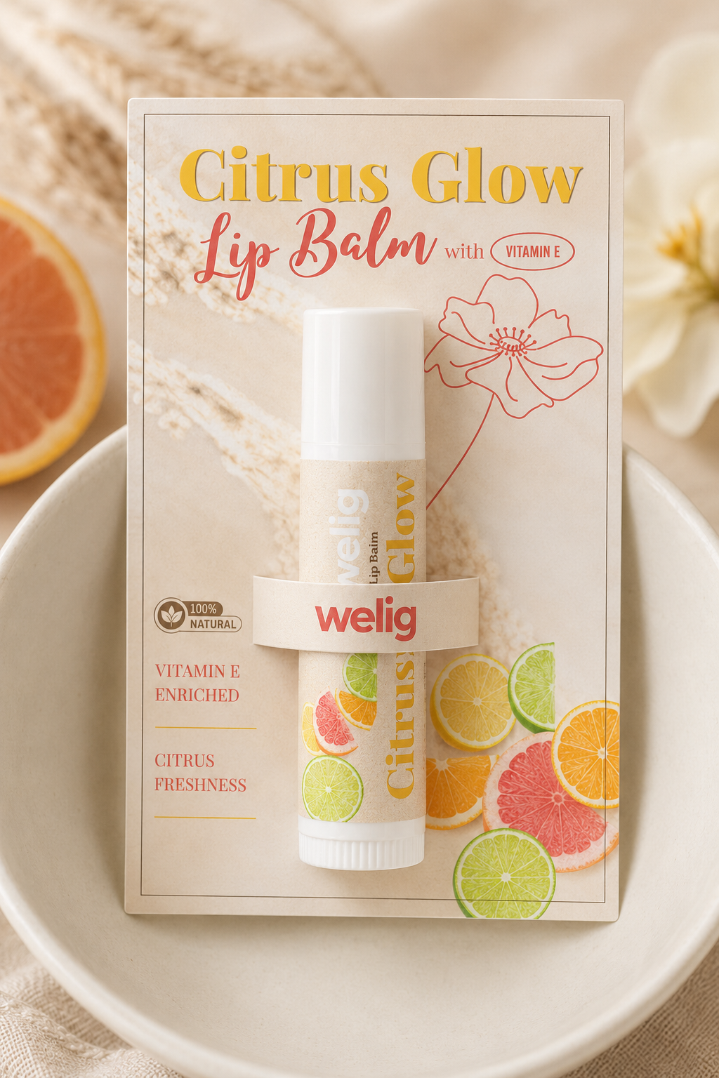 Welig Natural Lip Balm Lip Therapy 5ml