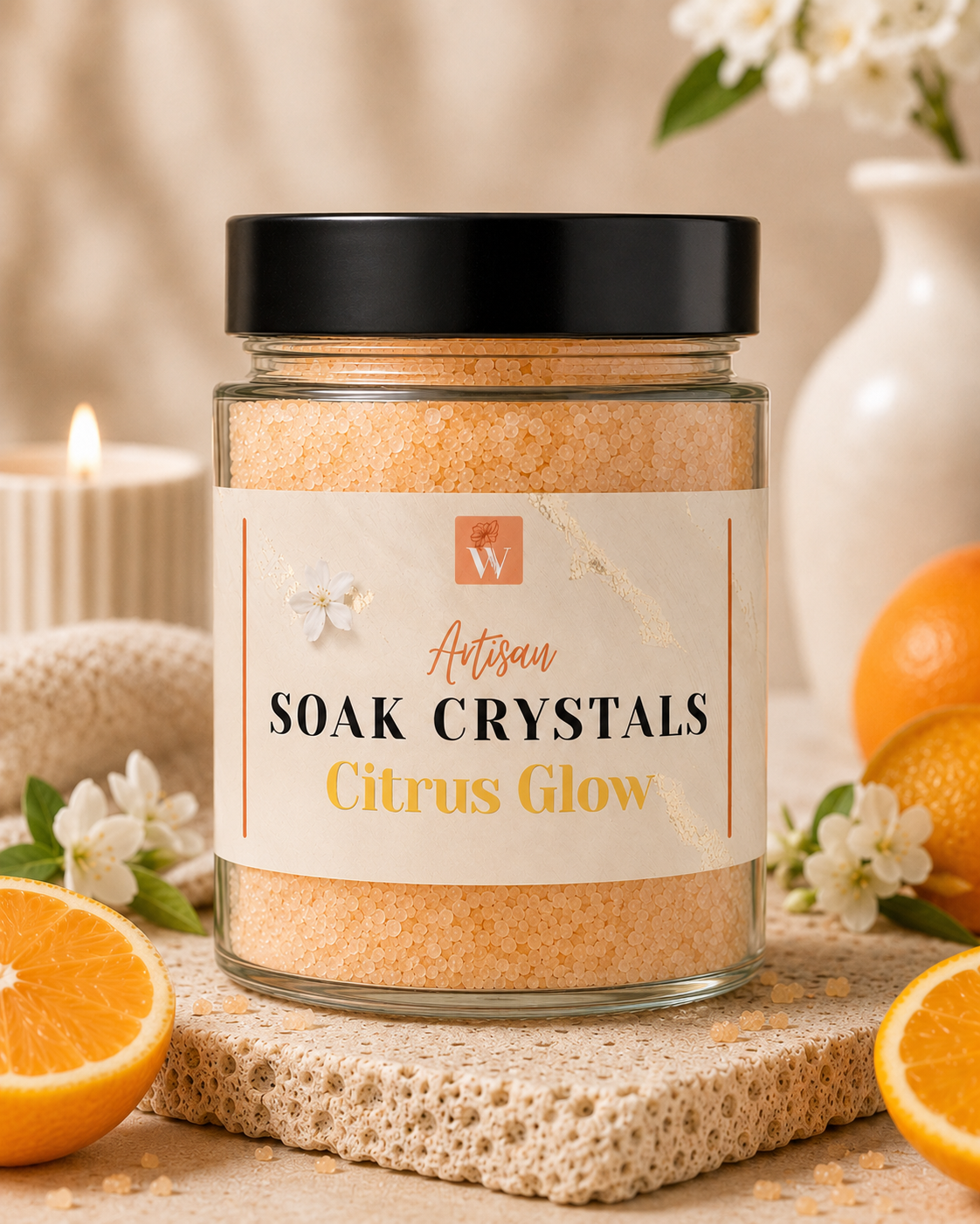 Welig Luxury Bath Crystals Collection | Handmade Natural Body Soaks