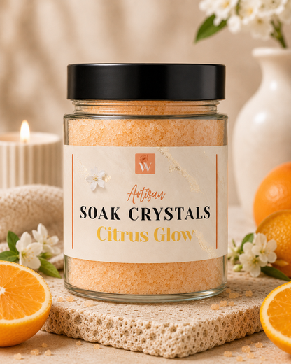 Welig Luxury Bath Crystals Collection | Handmade Natural Body Soaks