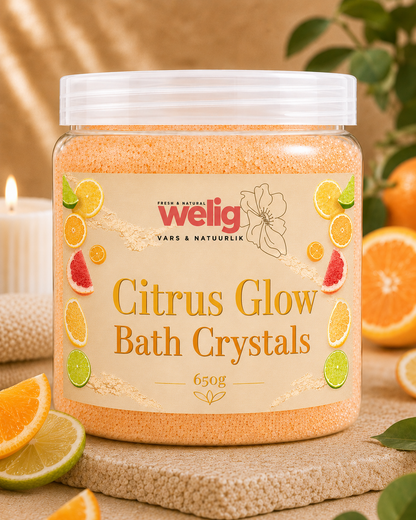 Welig Luxury Bath Crystals Collection | Handmade Natural Body Soaks