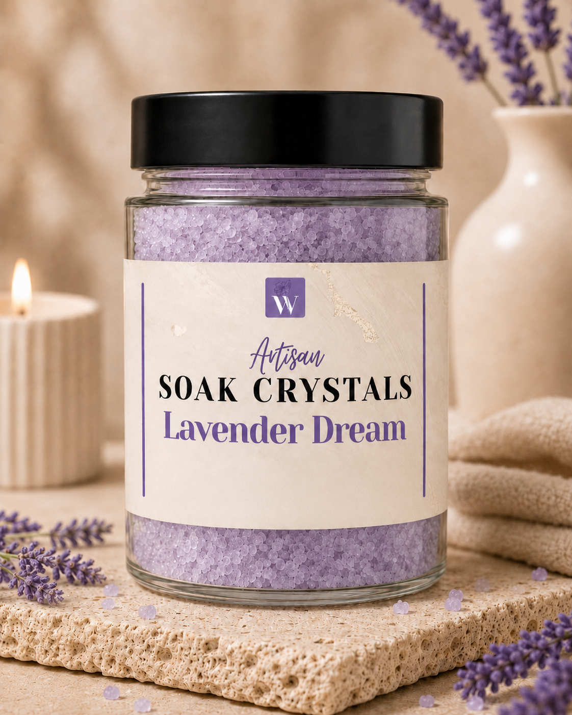 Welig Luxury Bath Crystals Collection | Handmade Natural Body Soaks